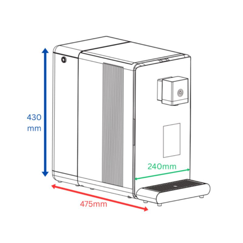 Osmio Zero 3.0 Hydrogen Reverse Osmosis System - Black