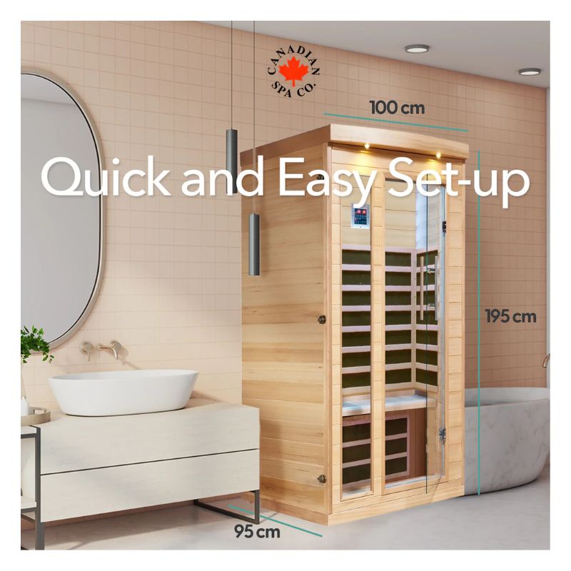 The Chilliwack Solo Infrared Sauna