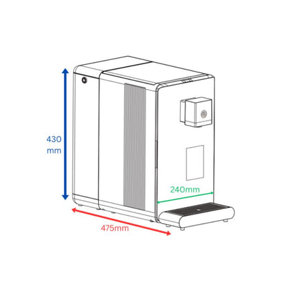 Osmio Zero 3.0 Hydrogen Reverse Osmosis System - White