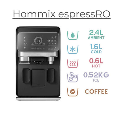 Hommix espressRO 5-in-1 Countertop Reverse Osmosis Filtration System