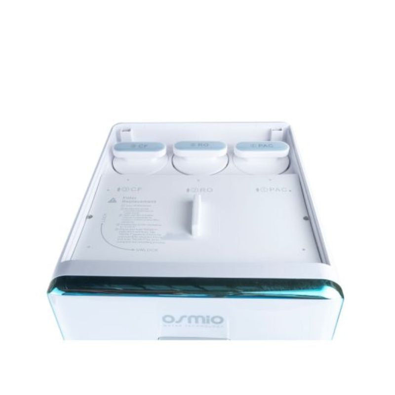 Osmio Fusion 3.0 Installed Hydrogen Reverse Osmosis System - White