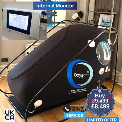 Vigour PRO Sit Up Portable Hyperbaric Oxygen Therapy Chamber HBOT Inflatable