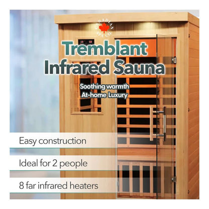 The Tremblant 2 Person Infrared Sauna